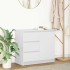Aparador con cajón blanco 71x35x65 cm madera de