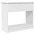 Mesa consola con cajones blanca 85,5x38,5x74,5