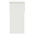 Mesa consola con cajones blanca 85,5x38,5x74,5