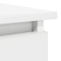 Mesa consola con cajones blanca 85,5x38,5x74,5
