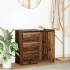 Aparador con cajón madera antigua 71x35x65 cm Madera