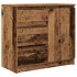 Aparador con cajón madera antigua 71x35x65 cm Madera