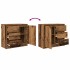 Aparador con cajón madera antigua 71x35x65 cm Madera