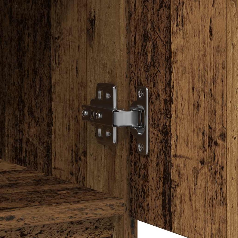 Aparador con cajón madera antigua 71x35x65 cm Madera