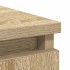 Aparador con cajón roble Sonoma 71x35x65 cm madera