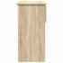 Mesa consola con cajones roble Sonoma 85,5x38,5x74,5