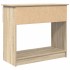 Mesa consola con cajones roble Sonoma 85,5x38,5x74,5
