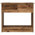 Mesa consola con cajones madera vieja 85,5x38,5x74,5