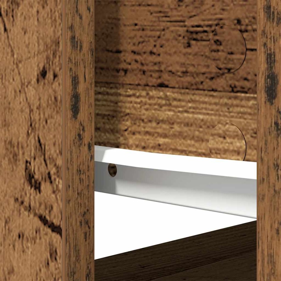 Mesa consola con cajones madera vieja 85,5x38,5x74,5