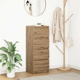 Aparador Artisan Roble 37,5x35x99 cm Madera de