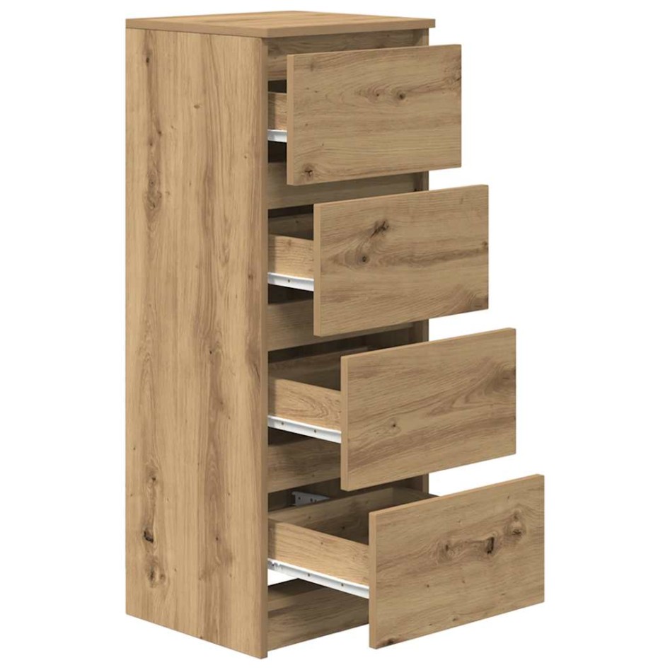 Aparador Artisan Roble 37,5x35x99 cm Madera de