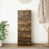 Aparador con cajones roble ahumado 37,5x35x99