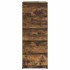 Aparador con cajones roble ahumado 37,5x35x99