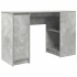 Escritorio gris hormigón 120x42x76 cm madera de