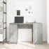 Escritorio gris hormigón 120x42x76 cm madera de