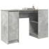 Escritorio gris hormigón 120x42x76 cm madera de