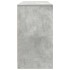 Escritorio gris hormigón 120x42x76 cm madera de