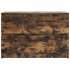 Mueble de TV de roble ahumado 80x35x54 cm Madera de