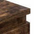Mueble de TV de roble ahumado 80x35x54 cm Madera de