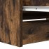 Mueble de TV de roble ahumado 80x35x54 cm Madera de