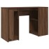 Escritorio roble marrón 120x42x76 cm madera de