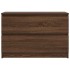 Mueble de TV marrón roble 80x35x54 cm madera de