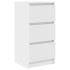 Aparador blanco 37,5x35x76 cm madera de