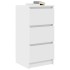 Aparador blanco 37,5x35x76 cm madera de