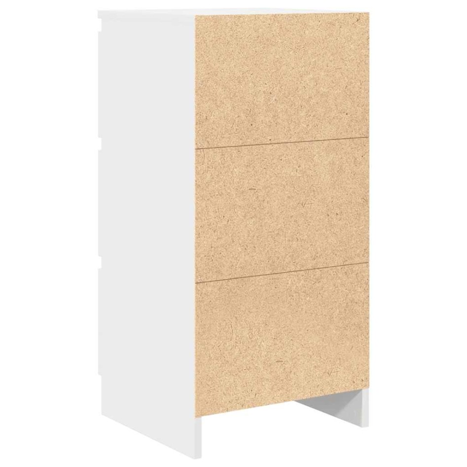 Aparador blanco 37,5x35x76 cm madera de