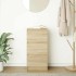 Aparador roble Sonoma 37,5x35x76 cm madera de