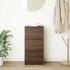 Aparador roble marrón 37,5x35x76 cm madera de