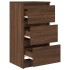 Aparador roble marrón 37,5x35x76 cm madera de