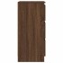 Aparador roble marrón 37,5x35x76 cm madera de