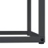 Leñero antracita 69,5x35x81 cm Acero laminado en