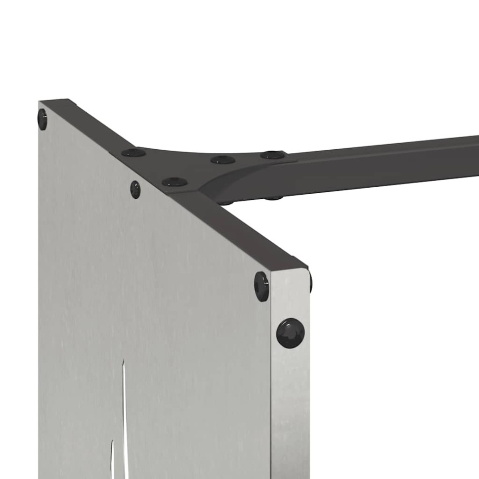 Leñero 40x30x80 cm acero