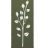 Leñero verde oliva 40x30x80 cm Acero laminado en