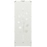 Leñero blanco 40x30x80 cm Acero laminado en