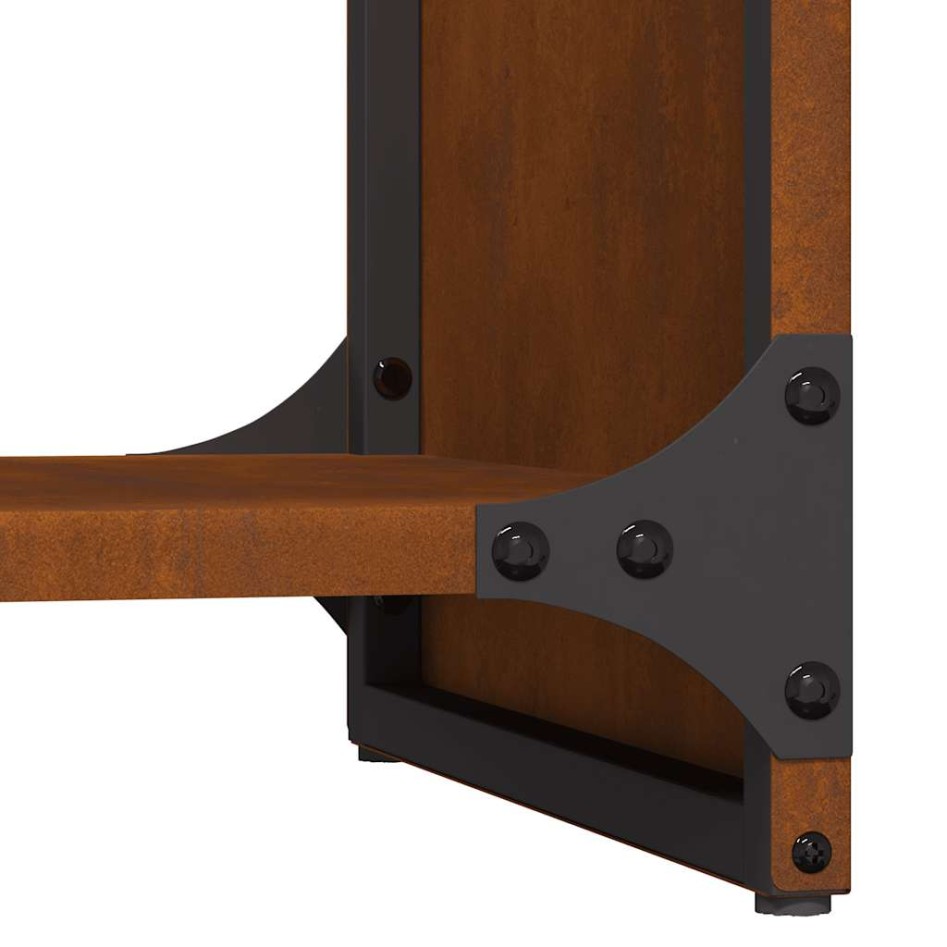 Leñero 40x30x80 cm acero