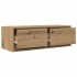Muebles para TV 2 uds madera roble artisan 80x31x25,5