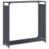 Leñero antracita 90x28x90 cm Acero laminado en