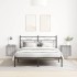 Mesillas de noche de pared 2 uds gris Sonoma 38x34x40