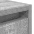 Mesillas de noche de pared 2 uds gris Sonoma 38x34x40