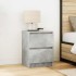 Mueble de TV de madera de ingeniería gris hormigón 40x35x54