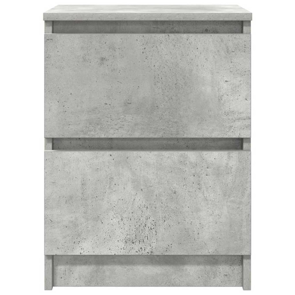 Mueble de TV de madera de ingeniería gris hormigón 40x35x54