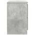 Mueble de TV de madera de ingeniería gris hormigón 40x35x54