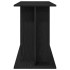 Soporte para acuario de madera de roble negro 120x40x60
