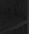 Soporte para acuario de madera de roble negro 120x40x60