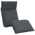 Tumbona plegable antracita 175x54x8,5 cm tejido
