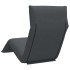 Tumbona plegable antracita 175x54x8,5 cm tejido