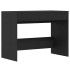 Escritorio roble negro 101x50x76,5 cm madera de